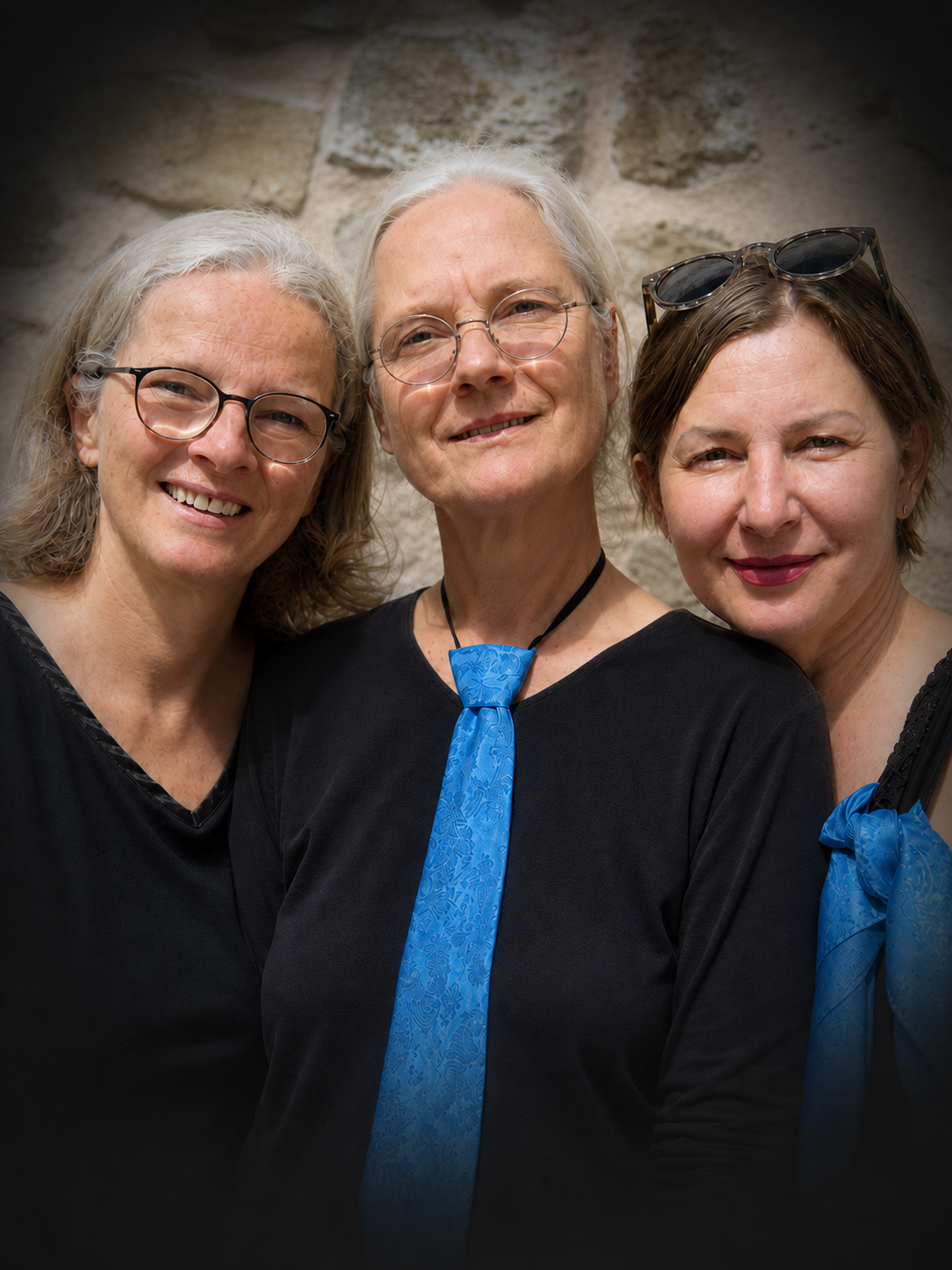 Clarissa Wöhrle, Yvonne Weichsel und Olga Sarimese